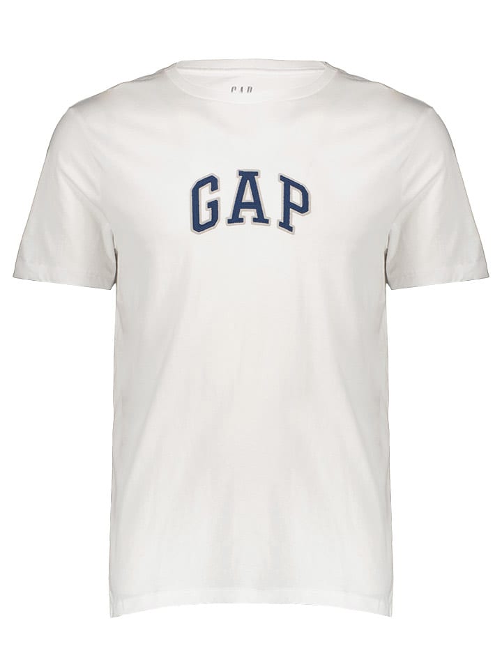 GAP Shirt in Weiß - 73% | Größe XXL | Herren-plussize