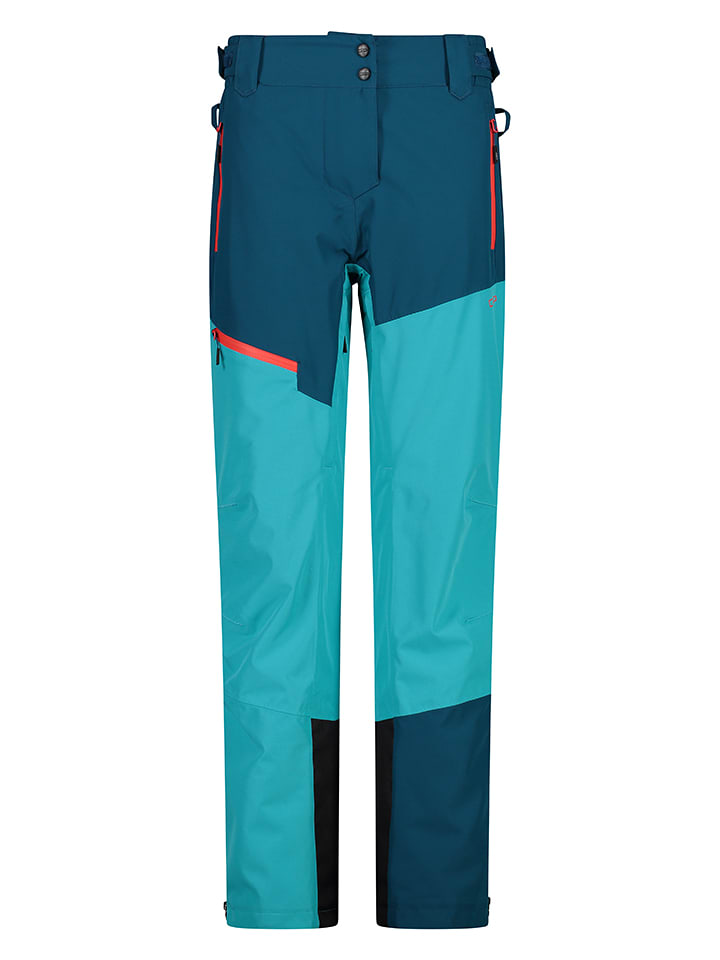cmp Ski-/ Snowboardhose in Blau/ Türkis - 70% | Größe 34 | Damen-sporthosen