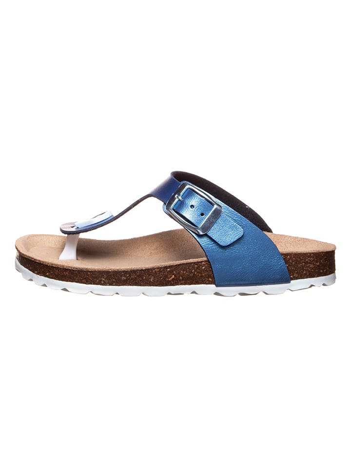 BIO PINGÜIN Zehentrenner in Blau - 77% | Größe 31 | Kindersandalen