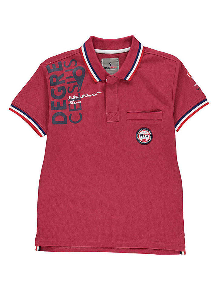 Peak Mountain Koszulka polo w kolorze ceglanym rozmiar: 176
