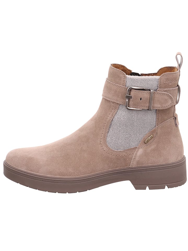 Legero Leder-Chelsea-Boots "Mystic-Giotto" in Beige - 58% | Größe 38,5 | Stiefeletten