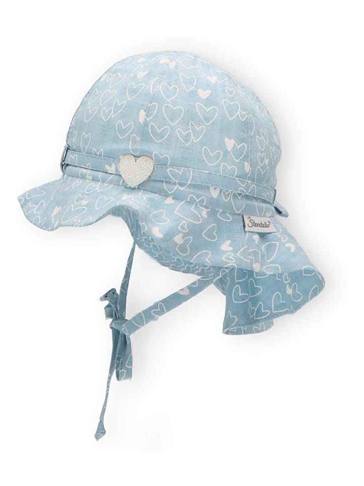 Sterntaler Flapper in Hellblau - 70% | Größe 45 cm | Baby-muetzen