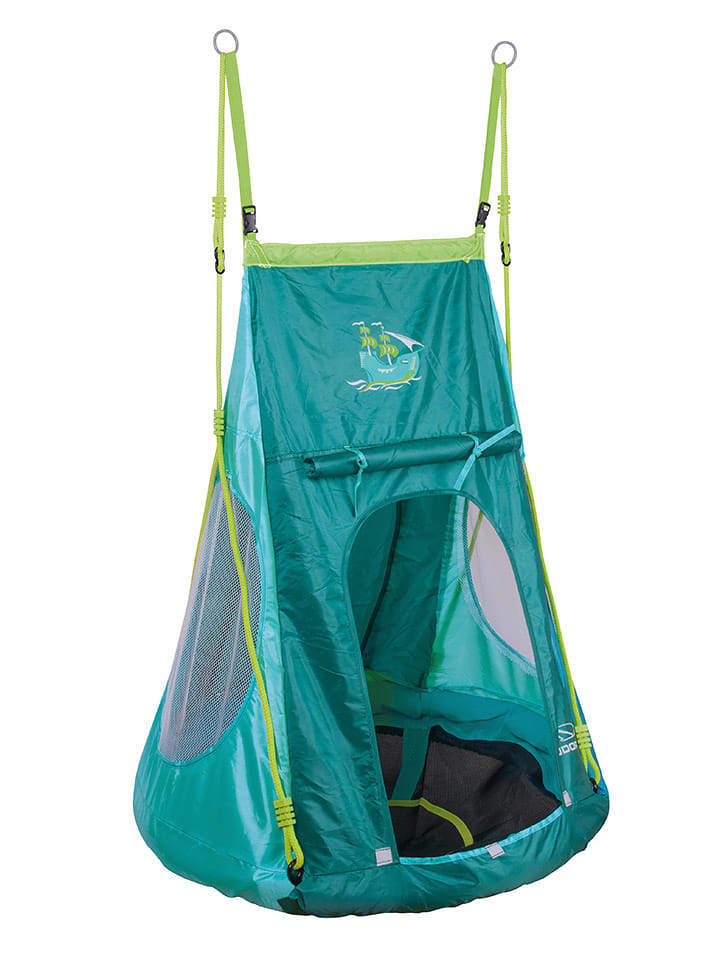 Hudora Nestschaukel in Grün - Ø 90 cm - ab 3 Jahren - 32% | Outdoorspielzeug