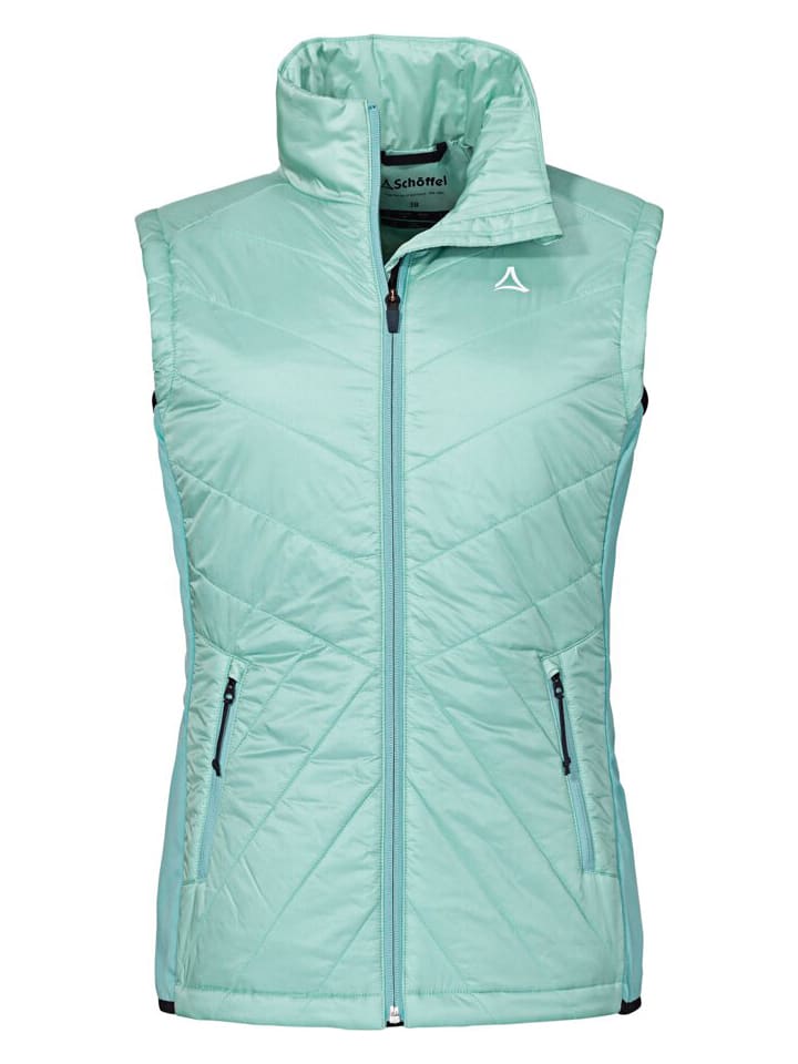 Schöffel Hybridweste "Stams" in Türkis - 67% | Größe 36 | Damen-outdoorjacken