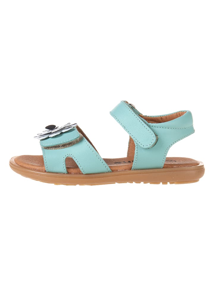 kmins Leder-Sandalen in Türkis - 58% | Größe 24 | Kindersandalen