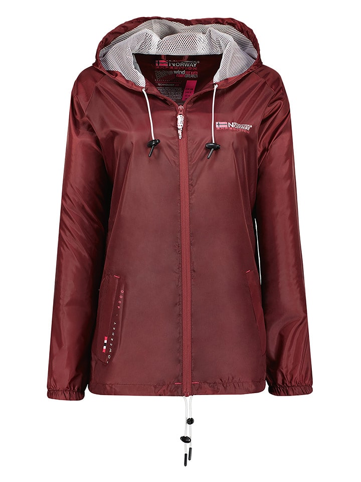 Geographical Norway Kurtka przejściowa "Boat" w kolorze bordowym rozmiar: L
