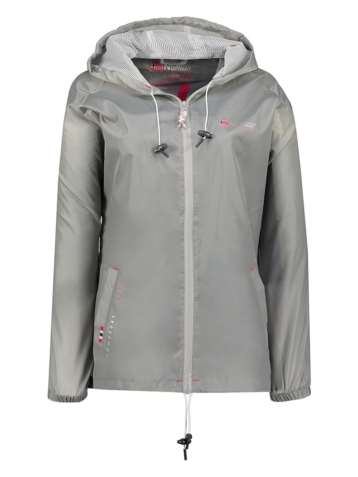 Geographical Norway Kurtka przejściowa "Boat" w kolorze szarym rozmiar: M