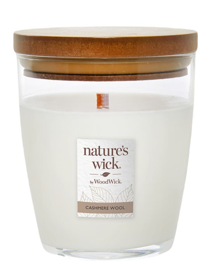Nature's Wick by WoodWick Duftkerze "Cashmere Wool" - 284 g - 11% | Kerzen-vasen