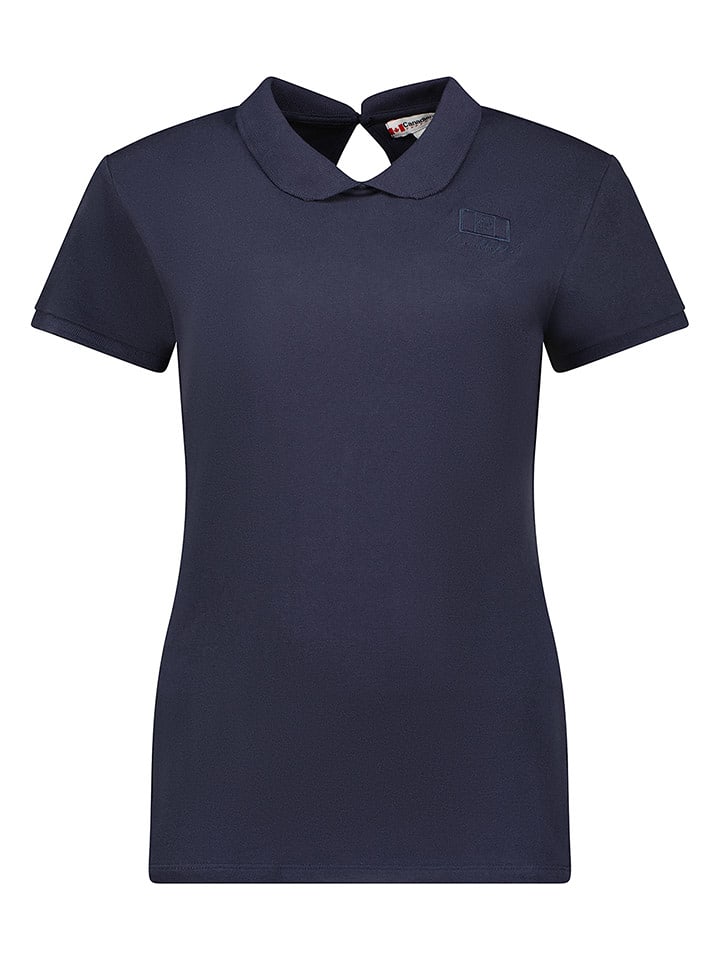 Canadian Peak Koszulka polo "Koctaileak" w kolorze granatowym rozmiar: XXL
