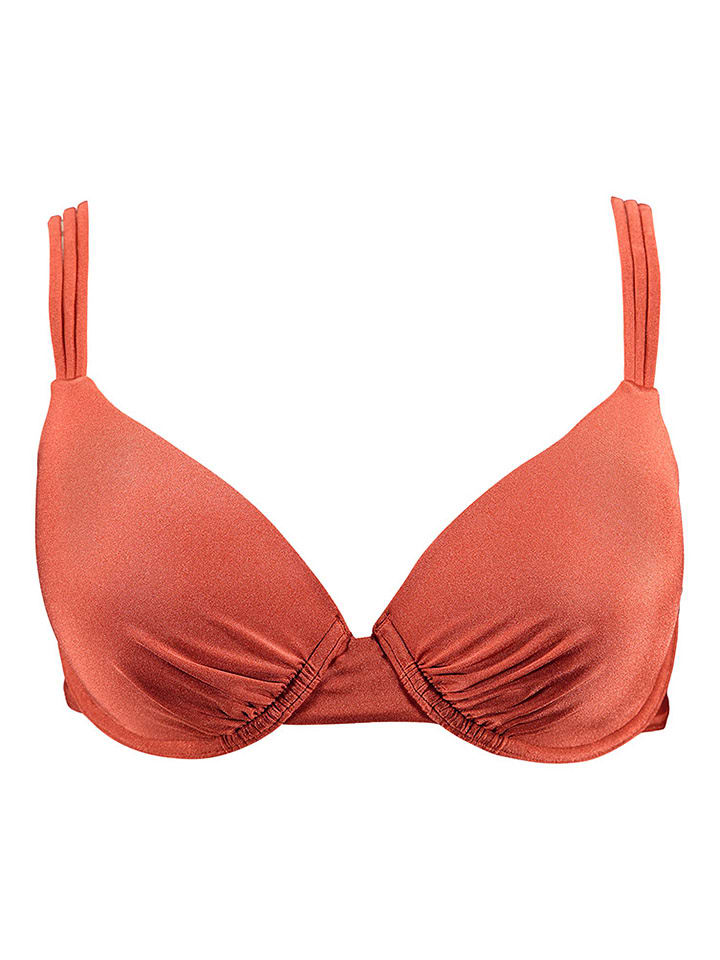 Barts Bikini-Oberteil "Isla" in Rot - 85% | Größe 34 A/B-Cup | Damen-bademode