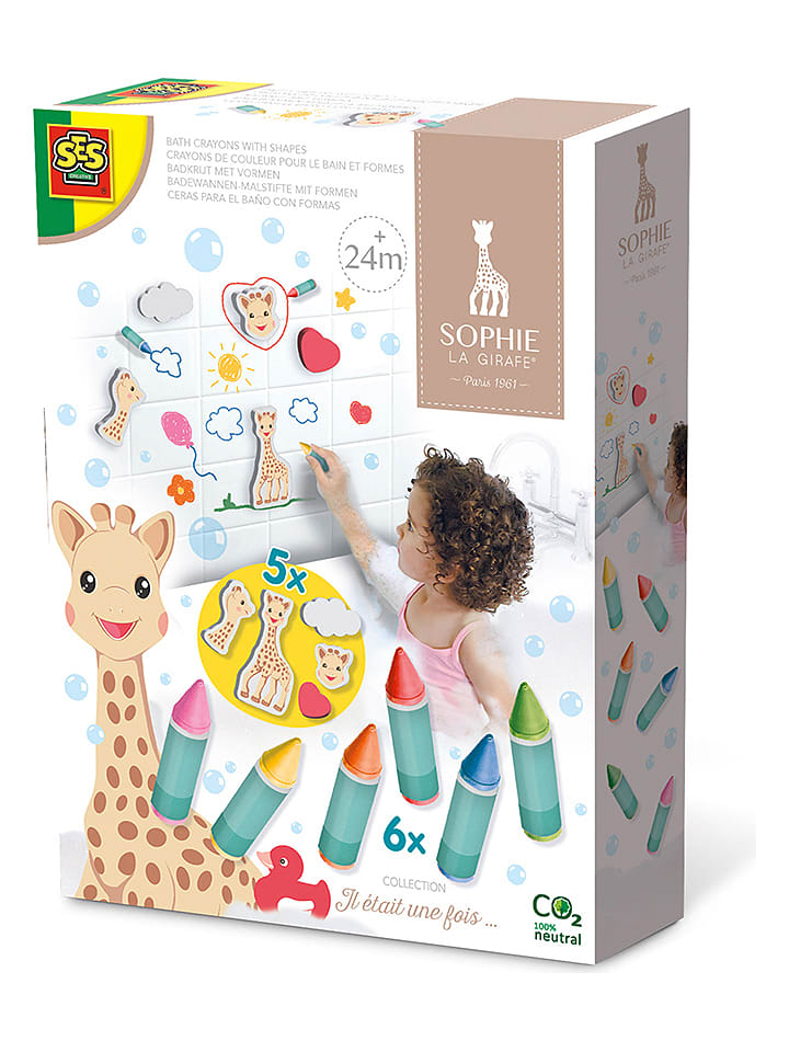 SES Badewannen-Malstifte "la girafe" - ab 2 Jahren - 26% | Kinder-kreativspielzeug
