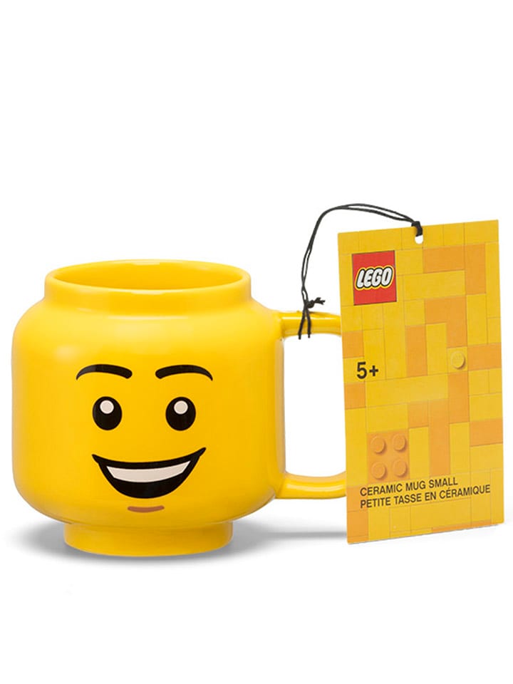LEGO Tasse "Happy Boy" in Gelb - 255 ml - 45% | Gedeckter-tisch