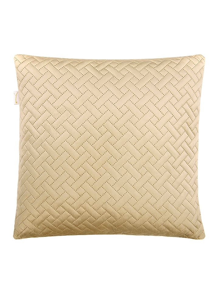 Yellow Dekokissen "Audrey" in Sand - 29% | Größe 50x50 cm | Dekokissen