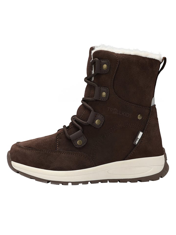 Trollkids Winterboots "Arendal" in Braun - 59% | Größe 33 | Kinderstiefel