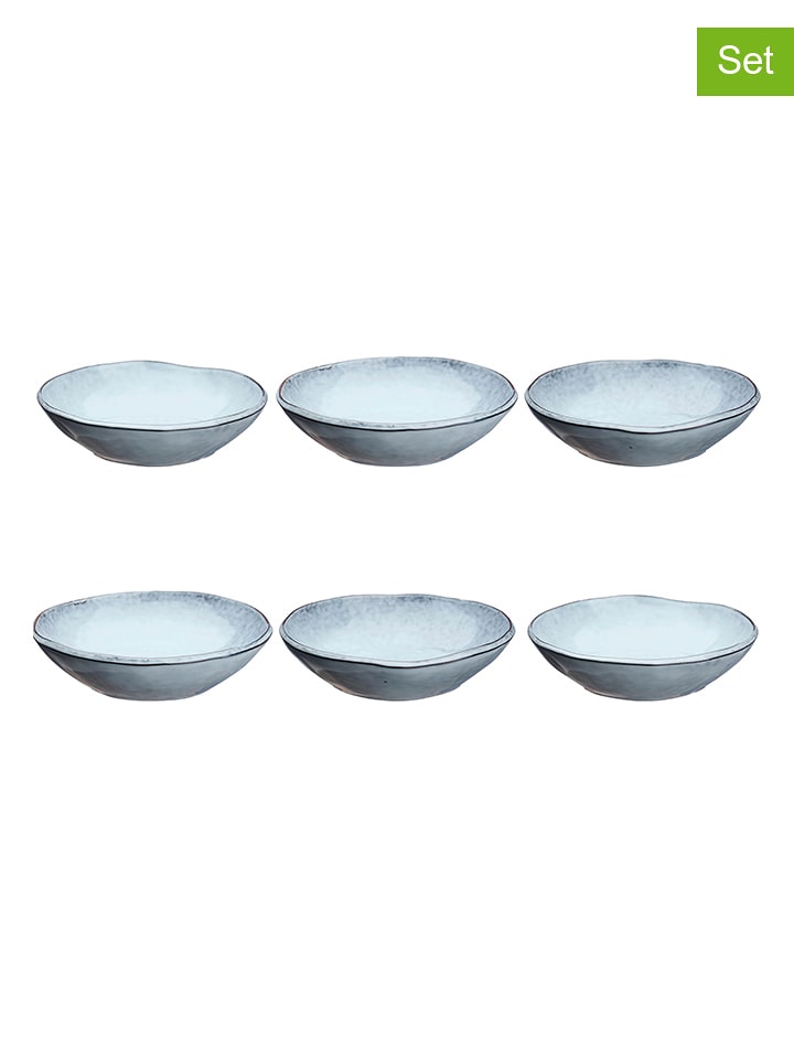 Björn 6er-Set: Schalen "Cloud" in Grau - Ø 19 cm - 49% | Gedeckter-tisch