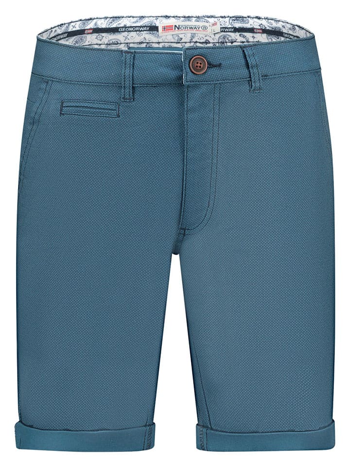 Geographical Norway Bermudas "Pacome" in Blau - 69% | Größe S | Herren-plussize