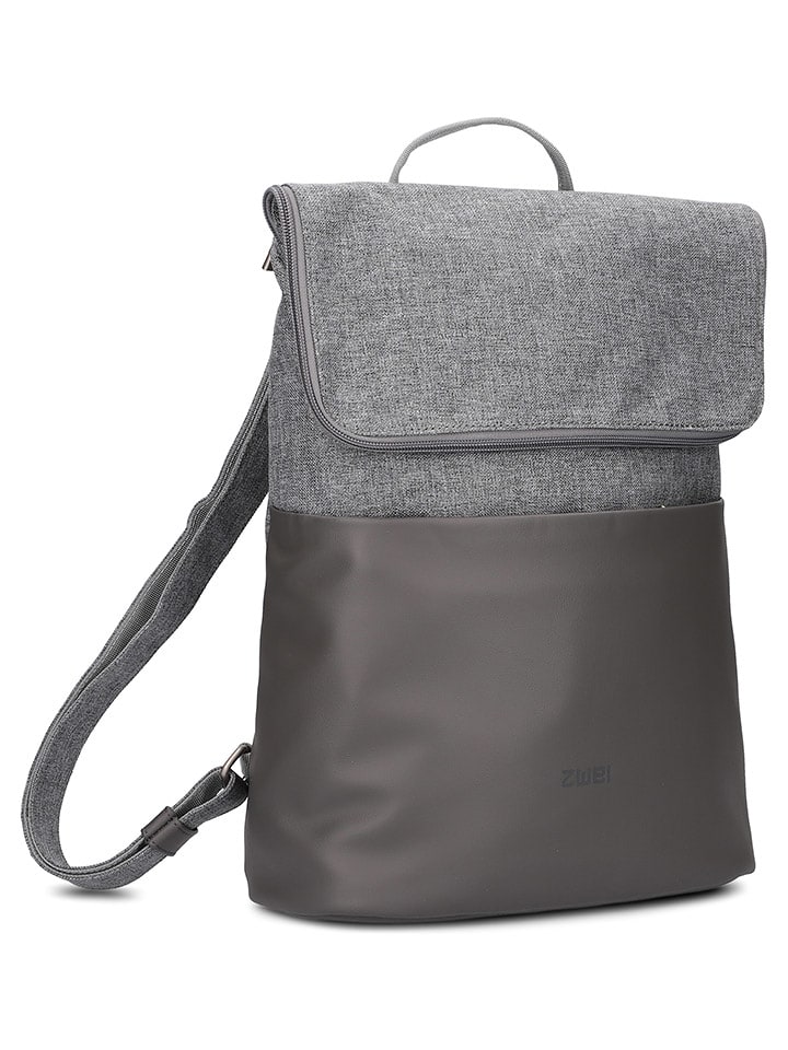 Zwei Rucksack "KIR110" in Grau - (B)27 x (H)37 x (T)14 cm - 63% | Damen-taschen