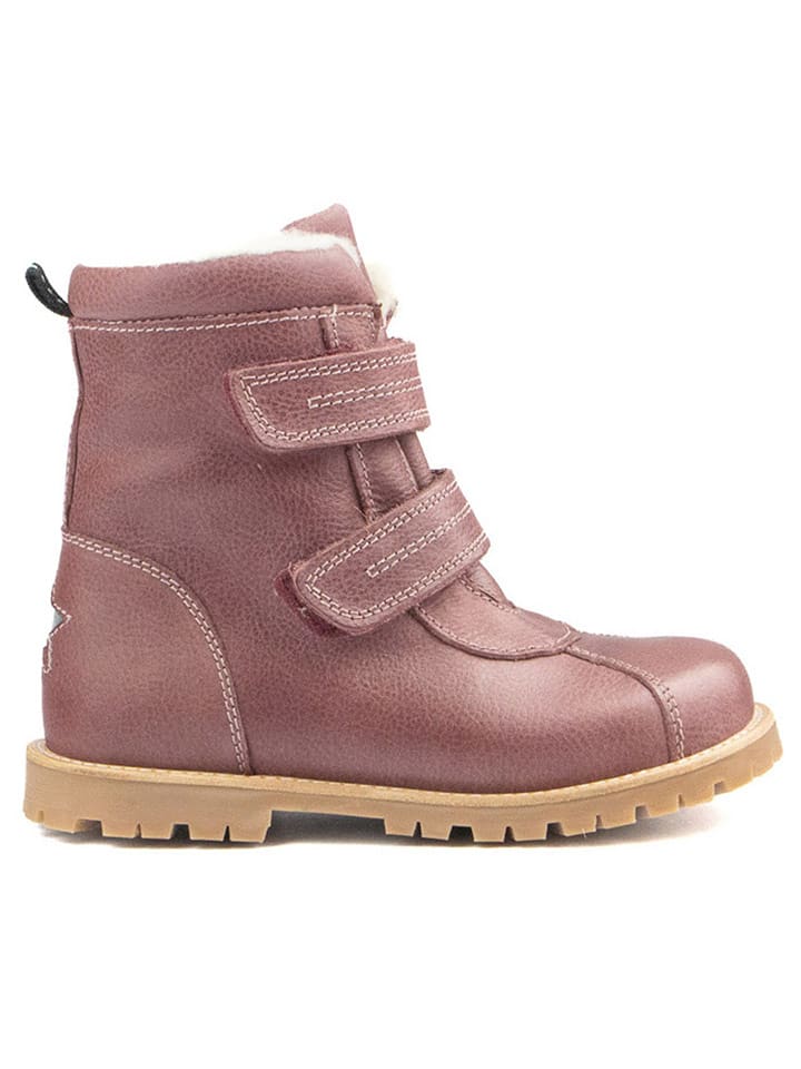 Rap Leder-Winterboots in Rosa - 66% | Größe 34 | Kinderstiefel