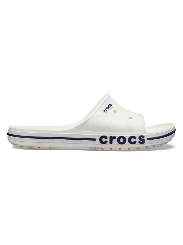 Crocs Pantoleten "Bayaband" in Weiß - 42% | Größe 37/38 | Damen-pantoletten