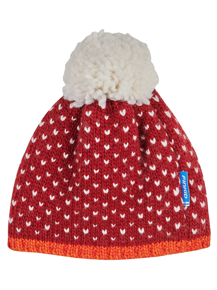 finkid Mütze "Pekoni" in Rot - 34% | Größe 52 cm | Baby-muetzen