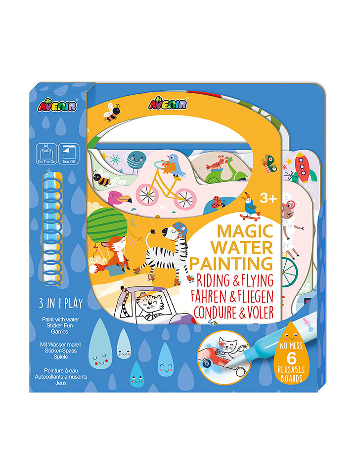 Avenir Ausmalbuch "Fahren & Fliegen" - ab 3 Jahren - 16% | Kinder-kreativspielzeug