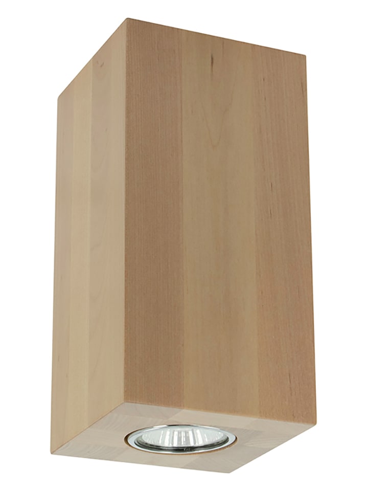 Britop Light Wandleuchte "Wooddream" in Hellbraun - (B)10 x (H)20 cm - 59% | Wandleuchten