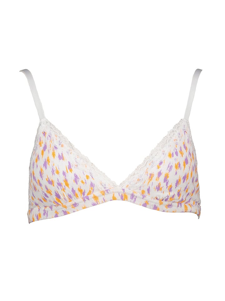 LASCANA Bustier in Weiß/ Bunt - 53% | Größe 40/42 | Damen-bhs