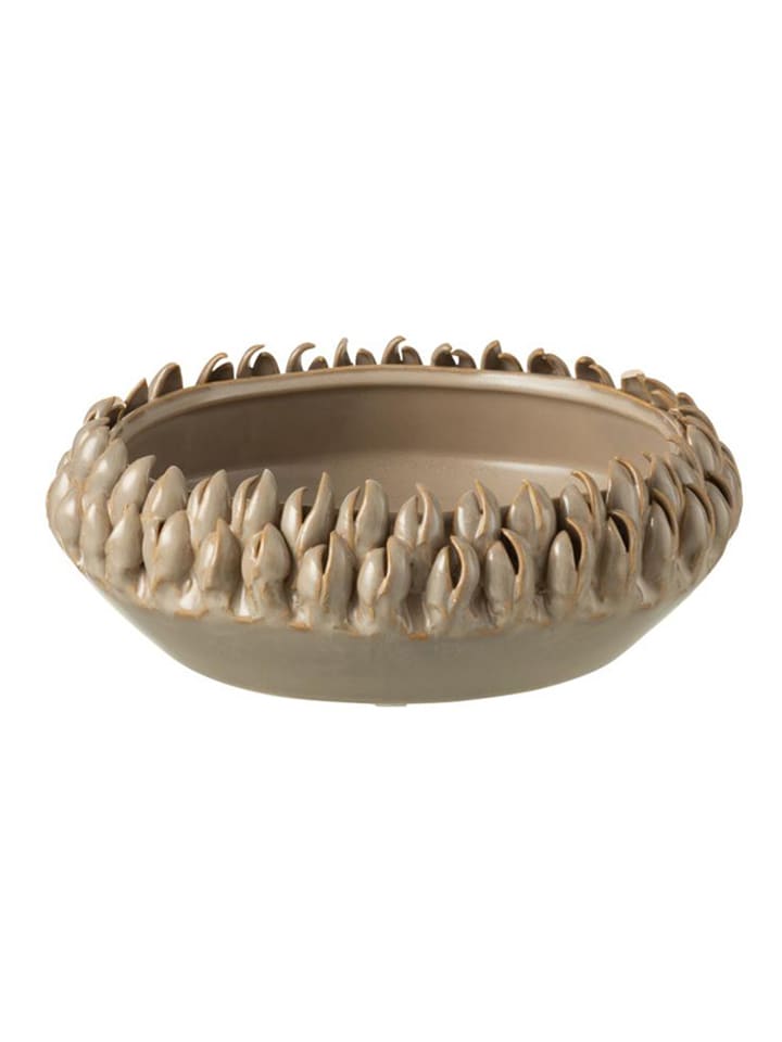 J Line Dekoschale in Grau - (H)8 x Ø 23 cm - 10% | Dekofiguren