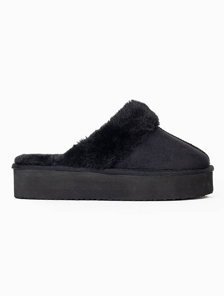 ISLAND BOOT Hausschuhe "Emesta" in Schwarz - 80% | Größe 37 | Damen-pantoletten
