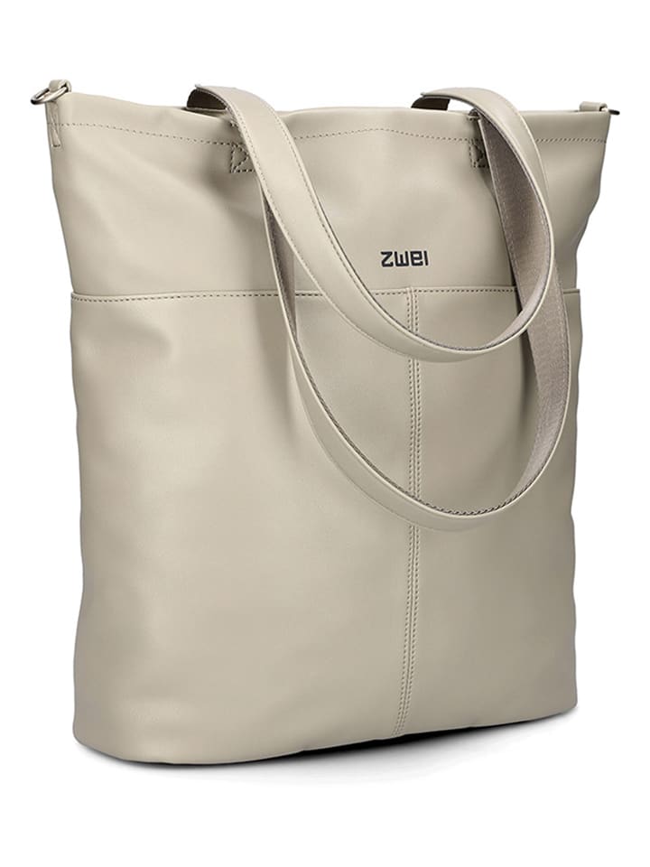 Zwei Schultertasche "M145" in Grau - (B)35 x (H)37 x (T)15 cm - 52% | Damen-taschen