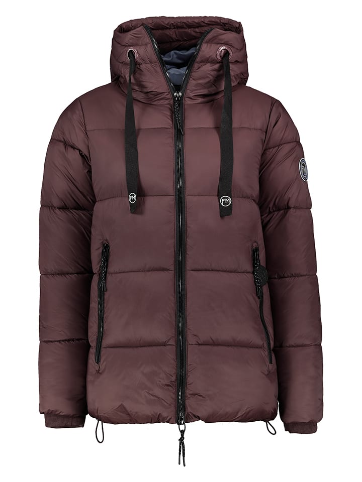 Fresh Made Steppjacke in Bordeaux - 47% | Größe L | Damenjacken