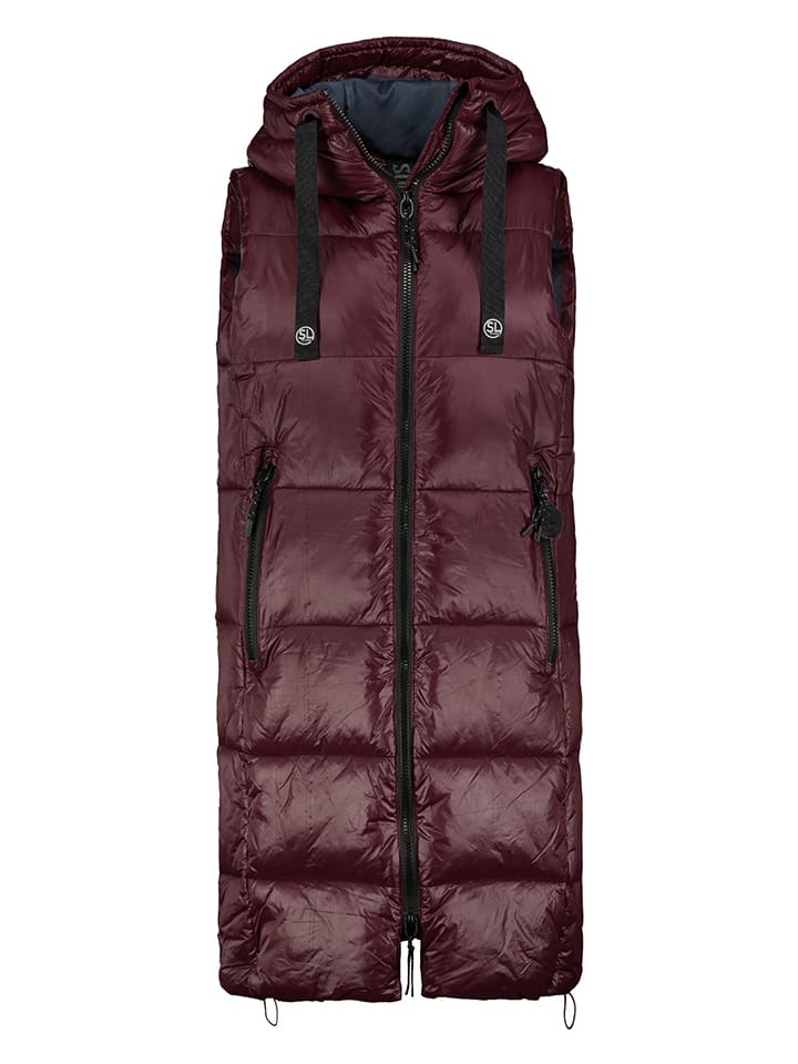 Sublevel Steppweste in Bordeaux - 55% | Größe M | Damenjacken