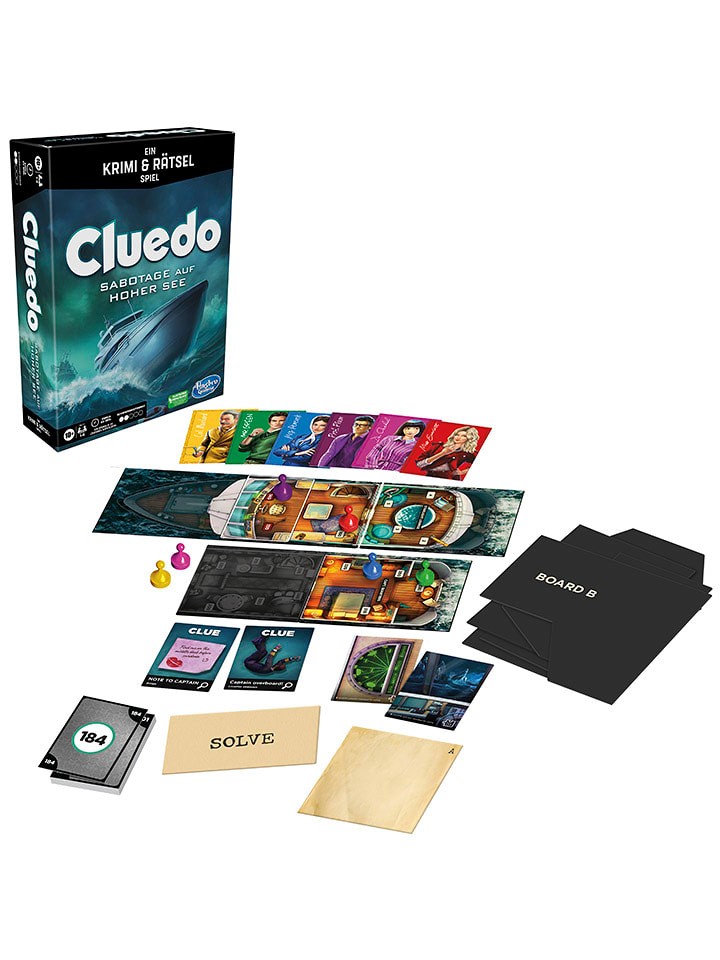 Hasbro Cluedo "Sabotage auf hoher See" - ab 10 Jahren - 37% | Gesellschaftsspiele