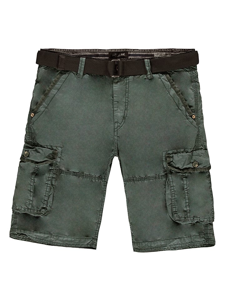 Cars Jeans Cargoshorts "Durras" in Anthrazit - 50% | Größe XL | Herren-plussize