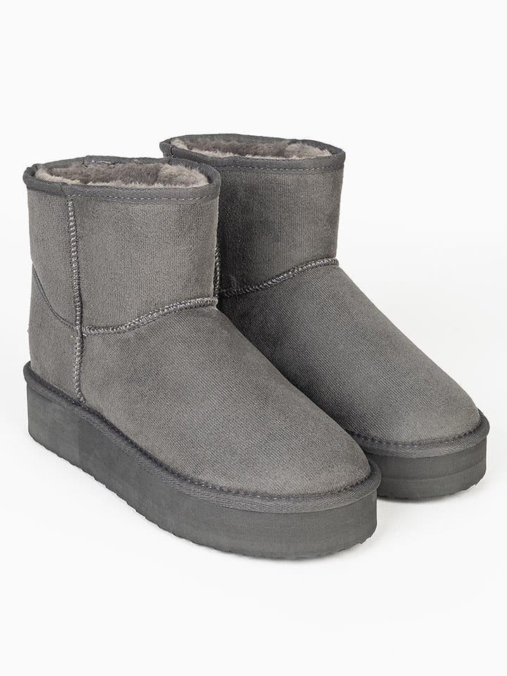 Blackfield Winterboots "Princesse" in Hellgrau - 81% | Größe 40 | Damen-stiefel