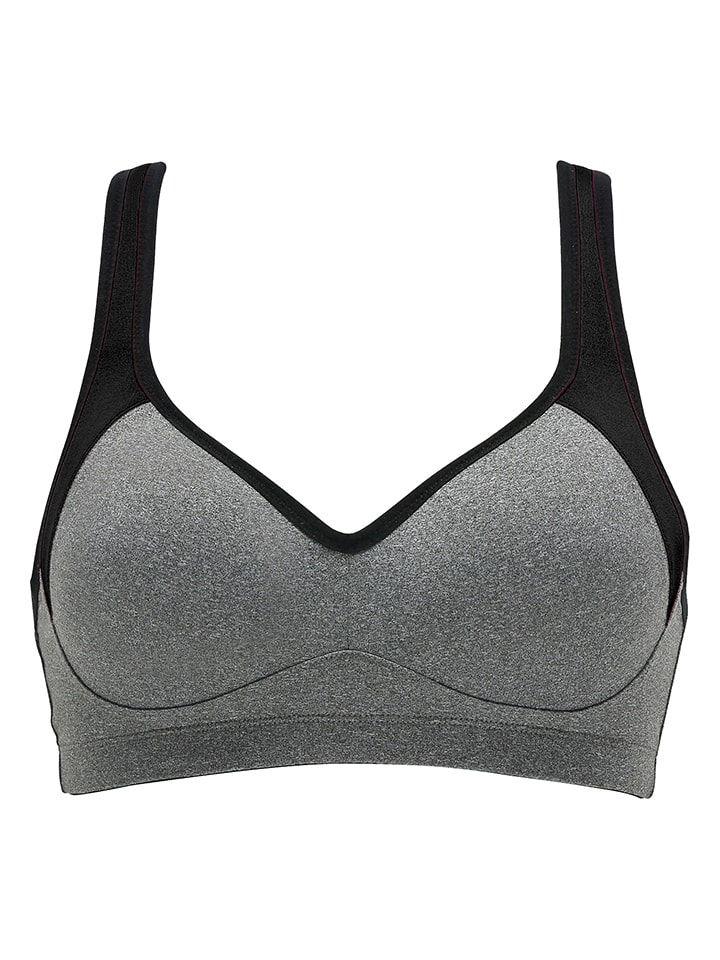 Naturana Sport-BH in Grau - 49% | Größe 80C | Damen-sportunterwaesche
