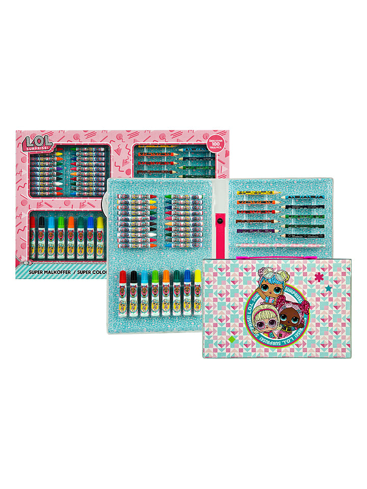L.O.L. Super Malkoffer "LOL Surprise" - ab 3 Jahren - 14% | Kinder-kreativspielzeug