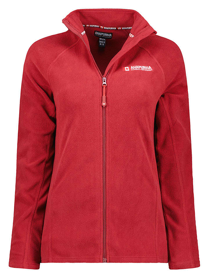 ANAPURNA Fleecejacke "Tonneau" in Rot - 61% | Größe S | Damenjacken