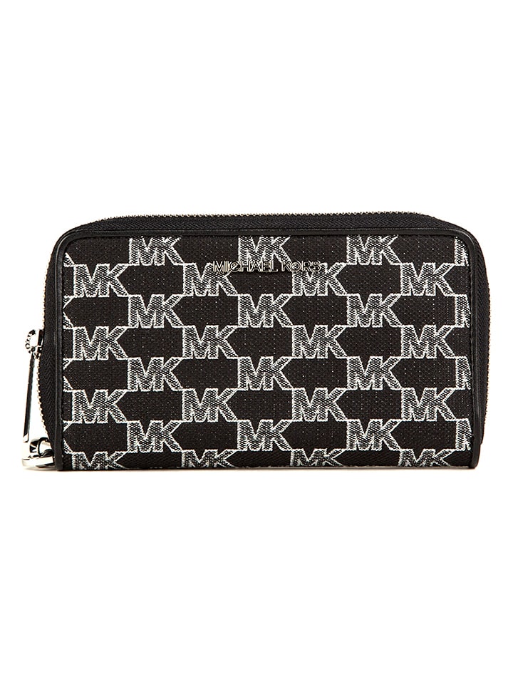 Michael Kors Geldbörse in Schwarz/ Grau - (B)18 x (H)10 x (T)1 cm - 63% | Portemonnaies-etuis