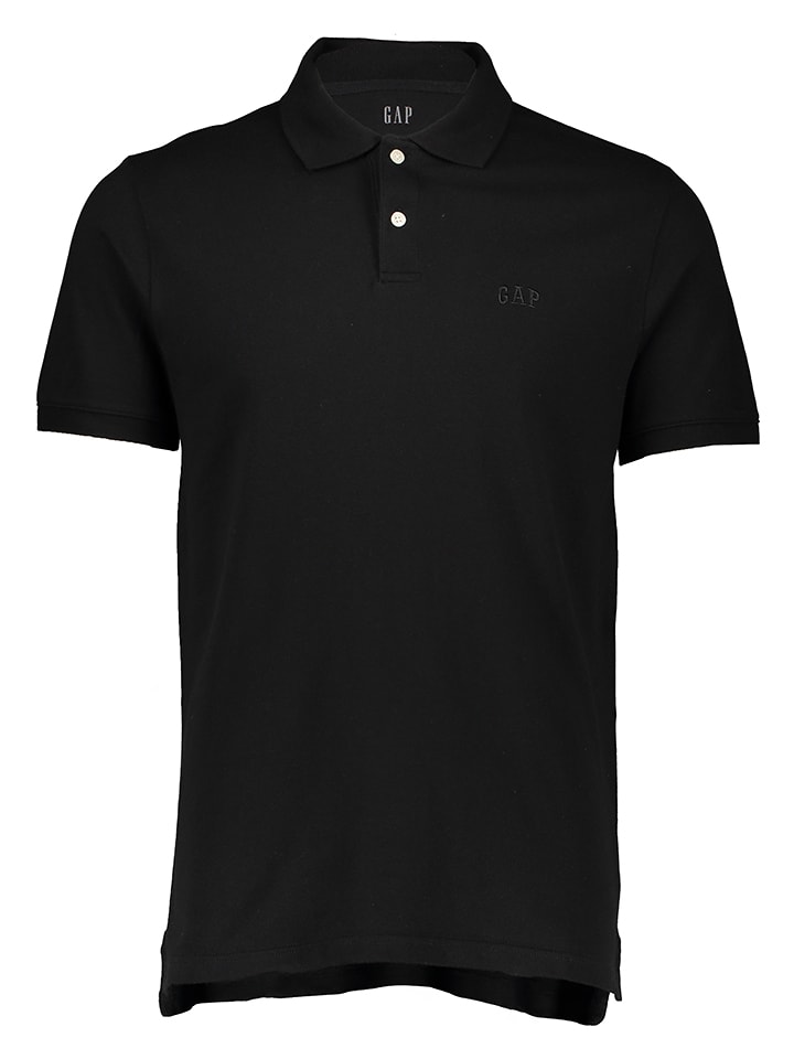 GAP Poloshirt in Schwarz - 45% | Größe L | Herren-plussize