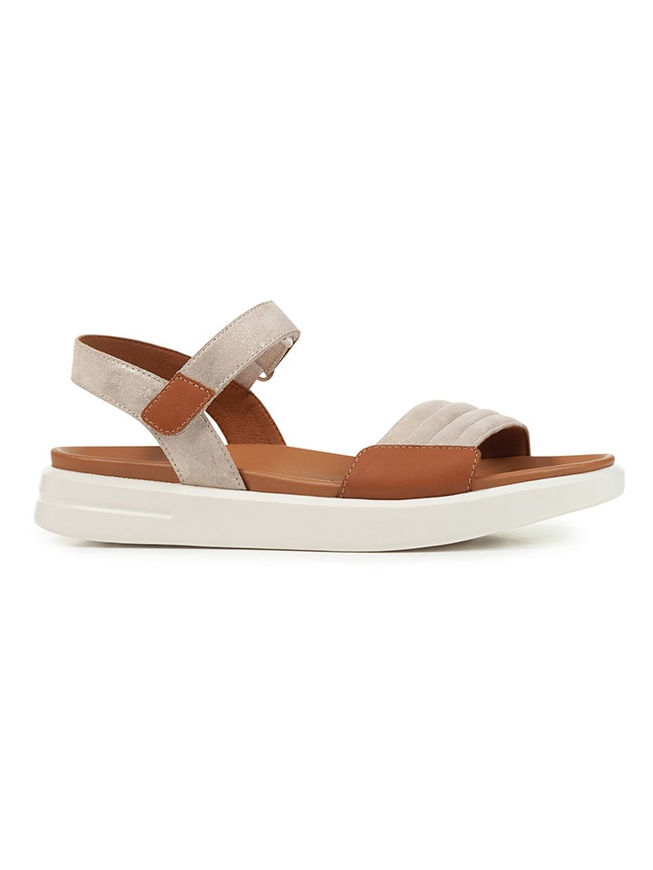 Geox Sandalen "XAND" in Beige - 50% | Größe 38 | Damen-sandalen