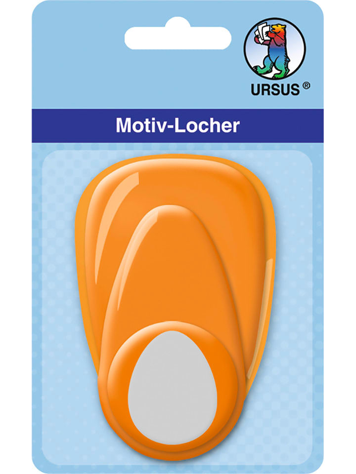 URSUS Motiv-Locher "Ei" in Orange - 38% | Schulzubehoer