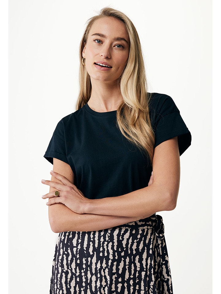 Mexx Shirt "Fay" in Dunkelblau - 44% | Größe S | Damen-tops