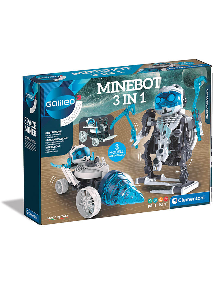 Clementoni Galileo-Roboter "MinerBot 3 in 1" - ab 9 Jahren - 20% | Experimentieren-spielzeug