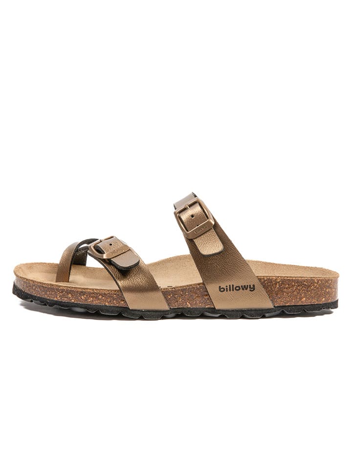 billowy Zehentrenner in Braun - 49% | Größe 39 | Damen-sandalen