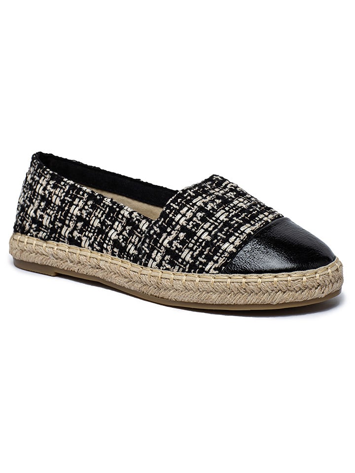 Foreverfolie Espadrilles in Schwarz - 74% | Größe 36 | Damen-schuhe-halbschuhe