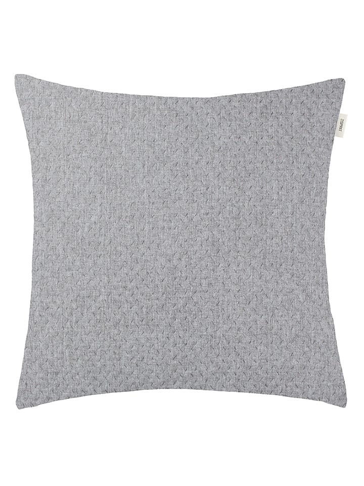 ESPRIT Kissenhülle "Harp" in Grau - 22% | Größe 60x60 cm | Dekokissen
