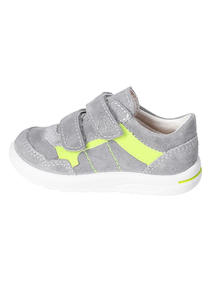 PEPINO Leder-Sneakers "Pius" in Grau - 46% | Größe 23 | Babysneakers