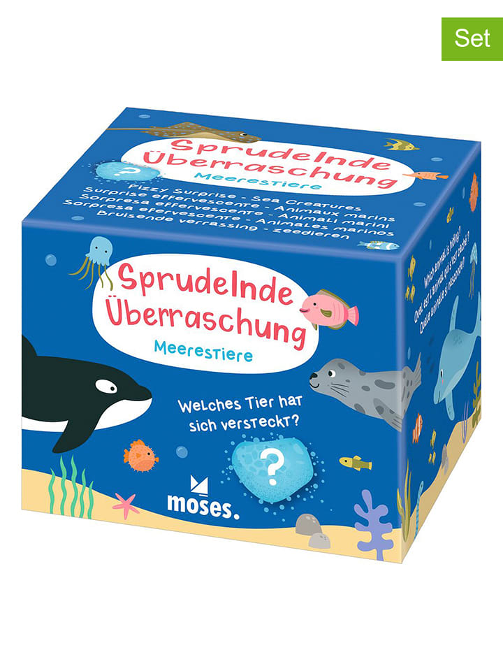 moses. 2er-Set: Sprudelnde Überraschung - ab 3 Jahren (Überraschungsprodukt) - onesize