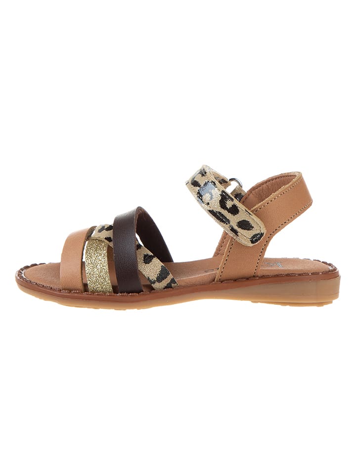 kmins Leder-Sandalen in Gold - 50% | Größe 33 | Kindersandalen